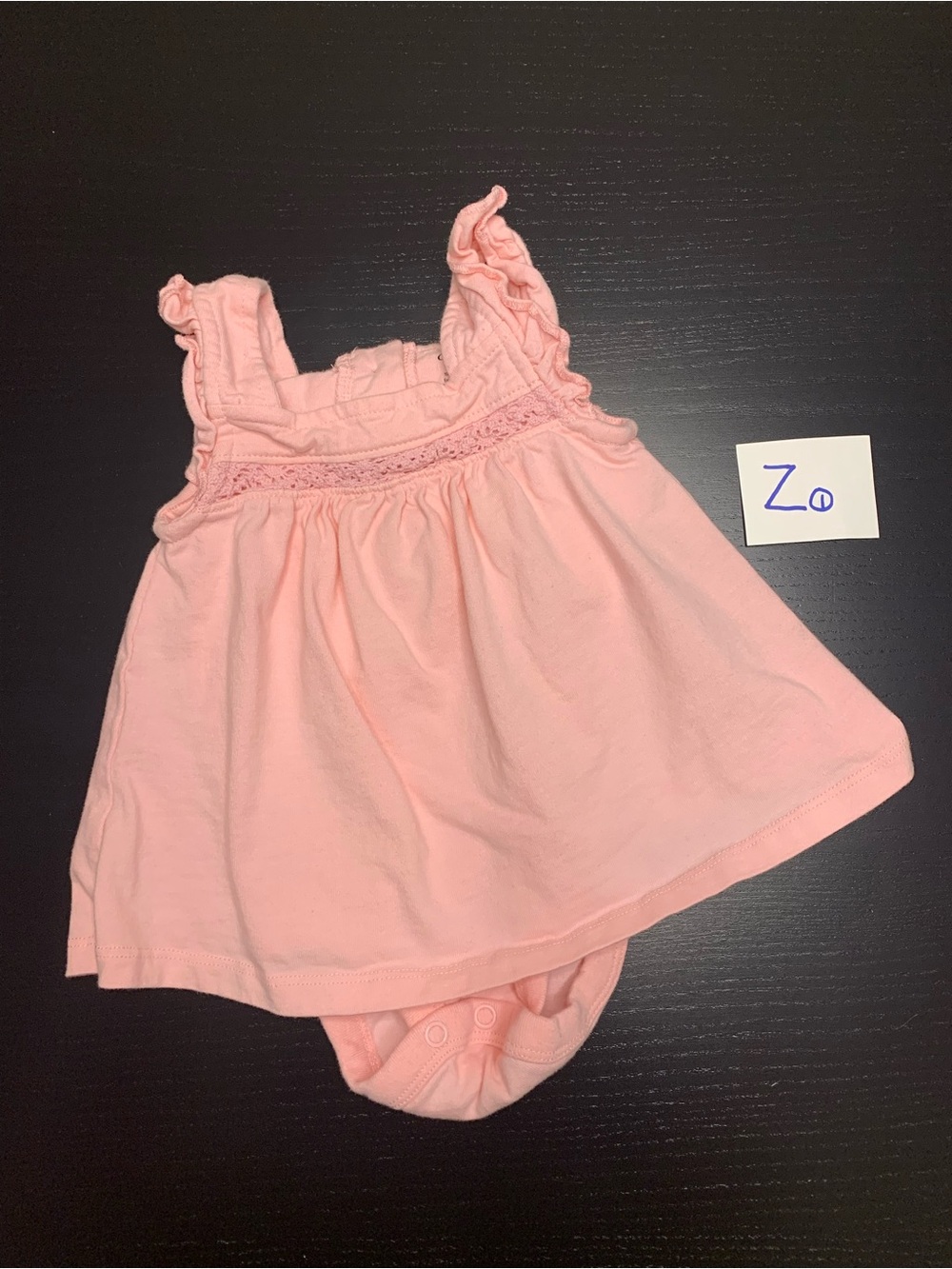 ⭐️2/$5.00⭐️ George 3-6m Pink Bodysuit Dress